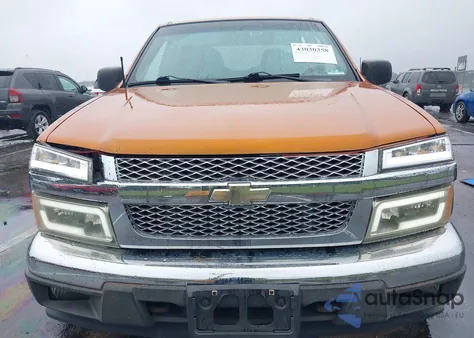 2005 Chevrolet Colorado Ls from USA, damaged, VIN 1GCDT136358124304